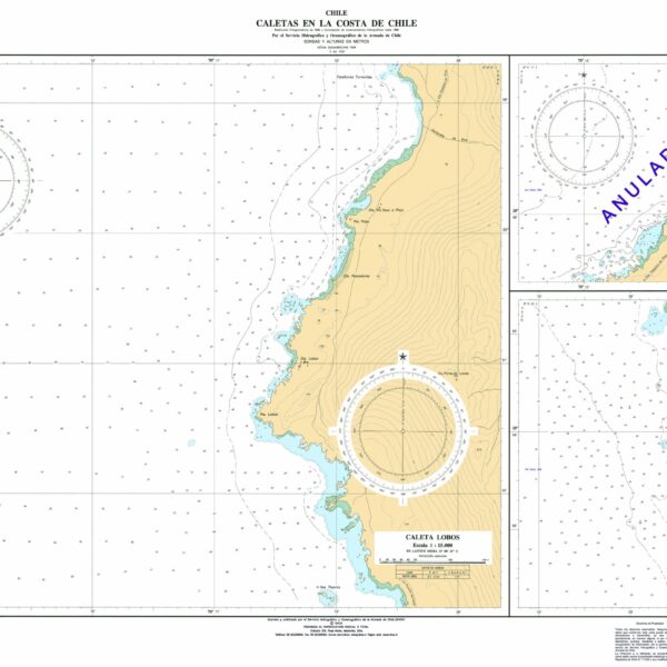 CALETAS EN LA COSTA DE CHILE
